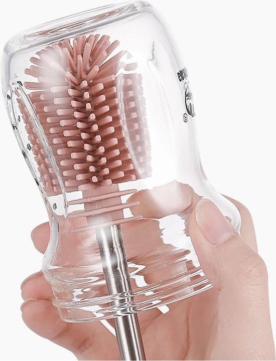 Immagine prodotto Haakaa Kit di spazzole di pulizia in silicone - Grigio Suva