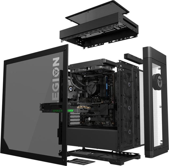 Image du produit Lenovo Legion T7 34IMZ5 90Q8 (Intel Core i7-10700K, 32 Go, 1000 Go, GeForce RTX 3070)