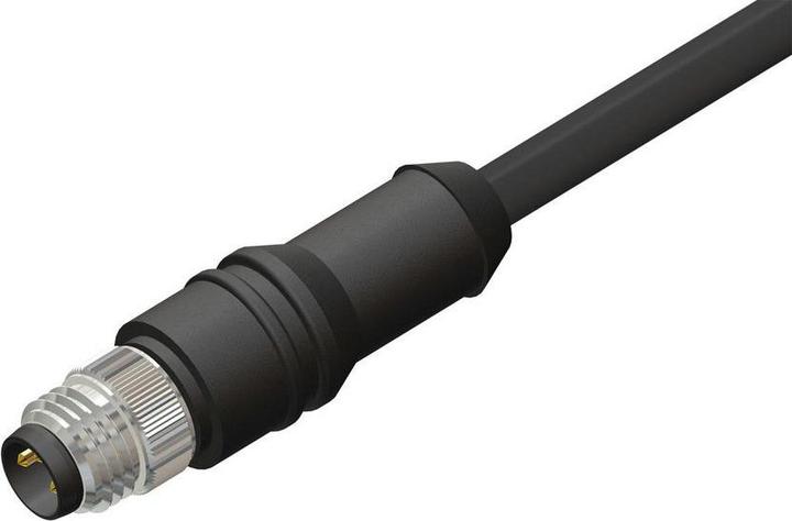 Actual product image RS PRO CBM pre-assembled sensor cable 4-wire plug straight / open end, length 5m