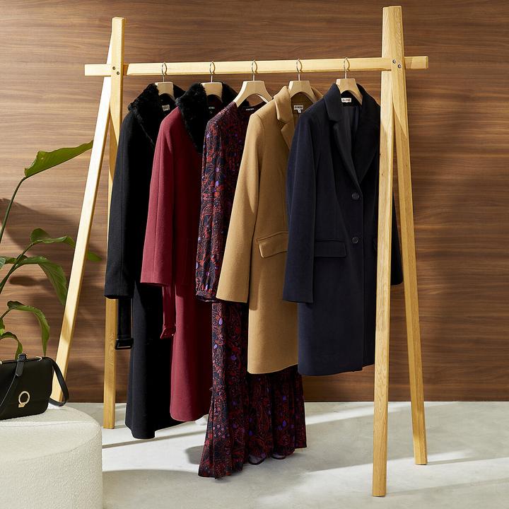 Actual product image Anne Weyburn Half-length coat with button fastening