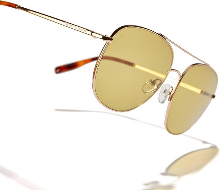 Actual product image Hawkers Swag Sunglasses Light Gold Matcha