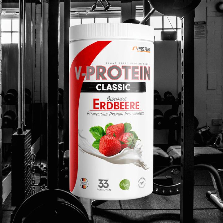 Actual product image ProFuel V-Protein (Strawberry, 1 x, 1000 g)