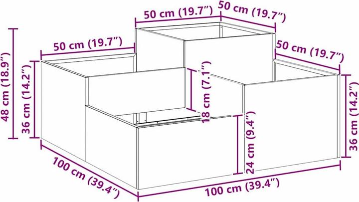 Immagine prodotto vidaXL Metall