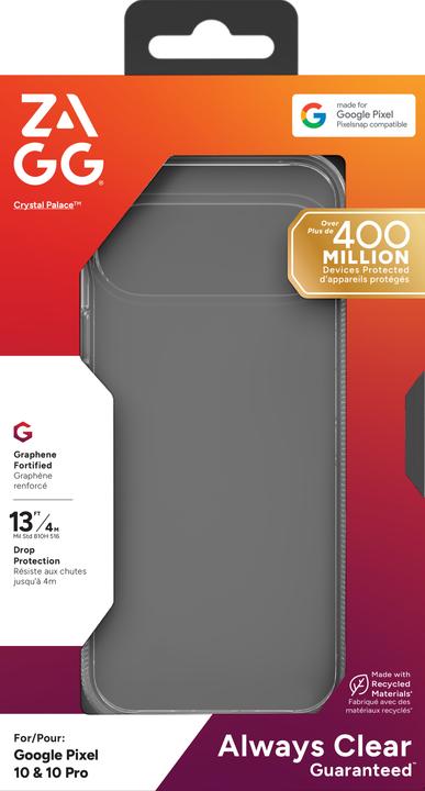 Produktbild Zagg Crystal Palace (Google Pixel 10, Google Pixel 10 Pro XL)
