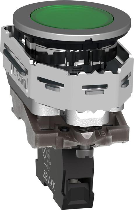 Image du produit Schneider Electric Voyant lumineux XB4F complet, 30mm, vert, XB4FVM3
