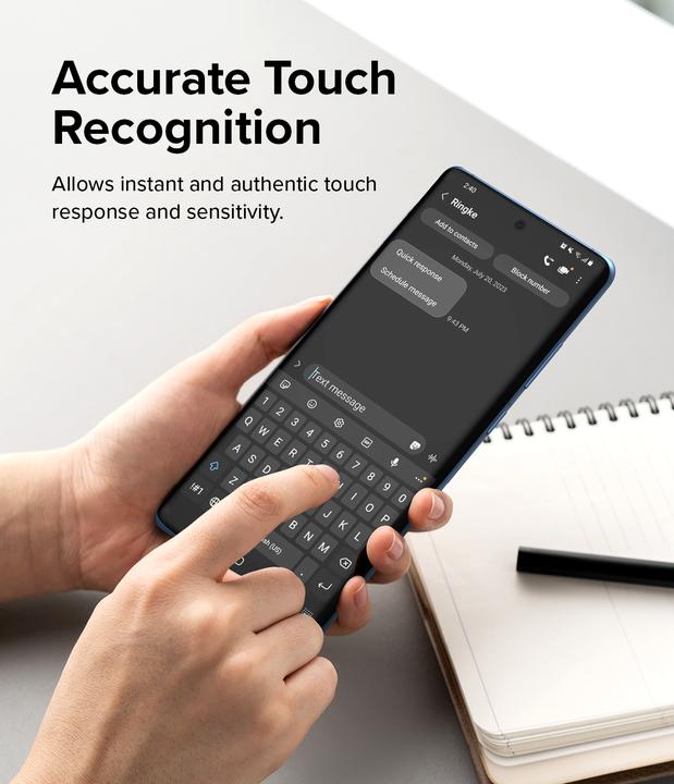 Image du produit Ringke Screen Protector for Oneplus 12R DUAL EASY FILM 2 pack, w installation Jig (2 pcs, OnePlus 12R)