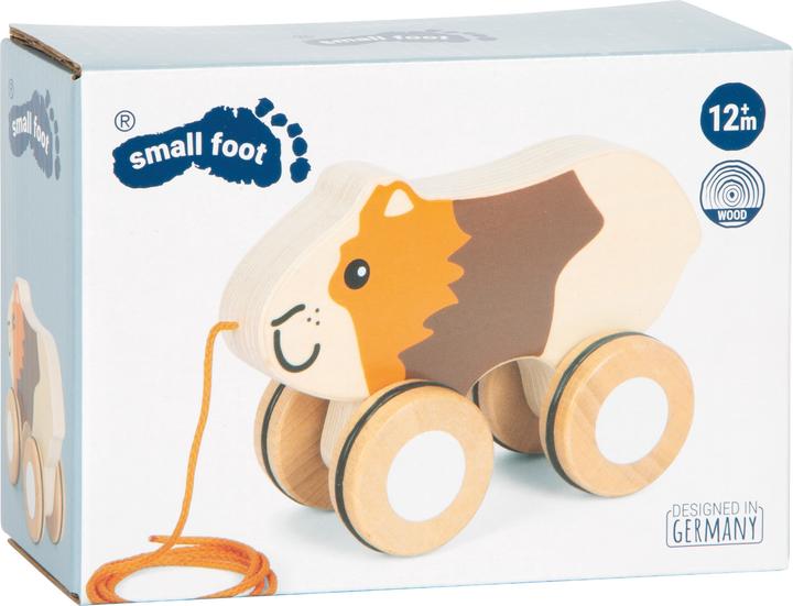 Actual product image small foot Pull-Along Guinea Pig