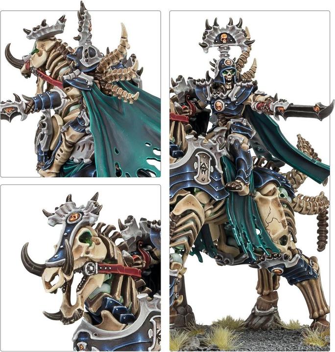 Actual product image Warhammer Fantasy Age of Sigmar - Spearhead Ossiarch Bonereapers: Kavalos Vanguard (Plastic)