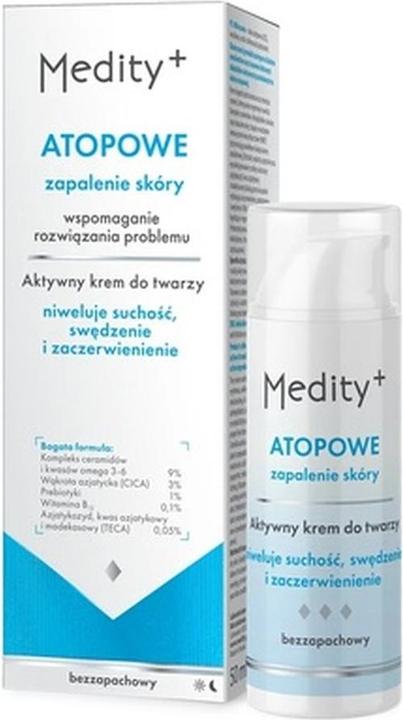 Image du produit Medity Active Face Cream For Atopic Dermatitis 50ml (50 ml)
