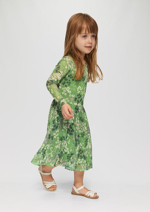 Image du produit S.Oliver Kleid Gemustertes Kleid aus unterlegtem Mesh (104)