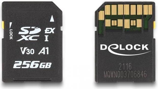 Produktbild Delock SD Express Speicherkarte 256 GB (256 GB, SD, U3, UHS-I)