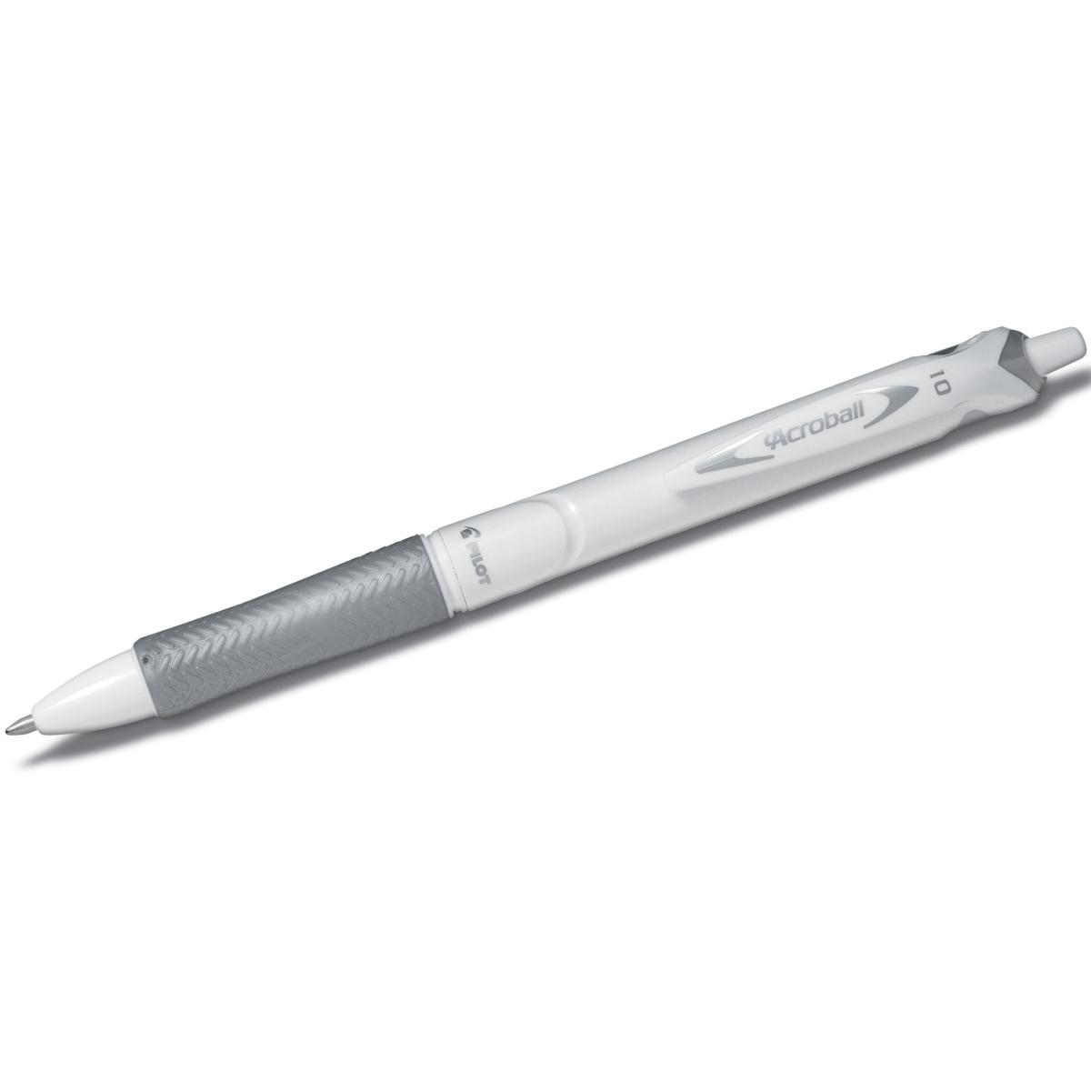 Thumbnail - Pilot, Schreibstifte, Druckkugelschreiber ACROBALL PURE WHITE, schwarz (Schwarz, 1 x)