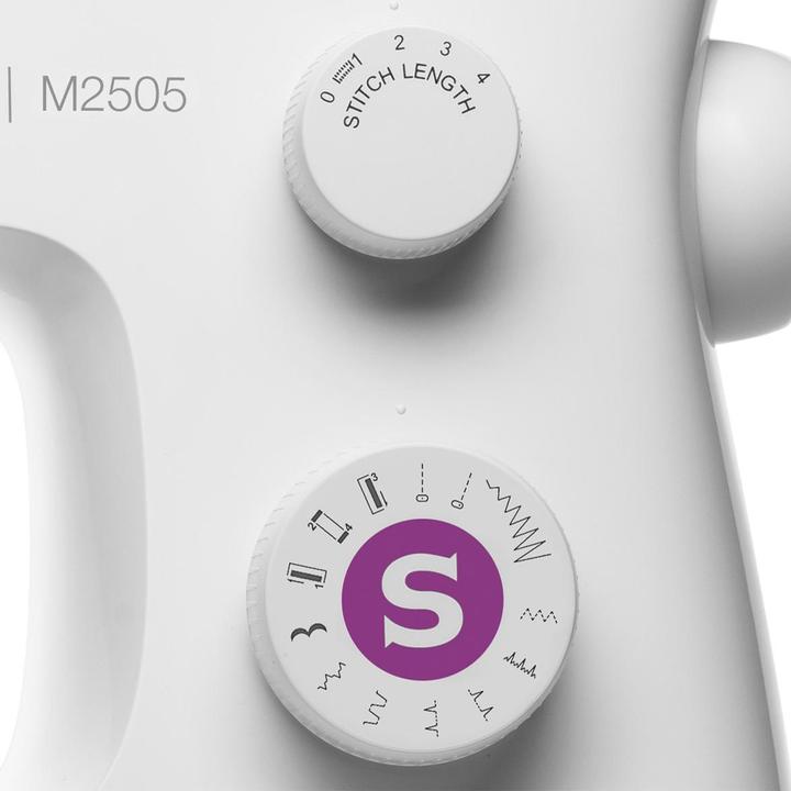 Image du produit Singer Sewing Aparatas M2505 Nombre de points de couture 10, Baltas