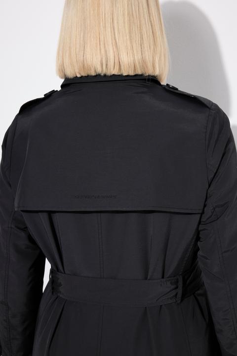 Produktbild Ulla Popken Trenchcoat, A-Linie, Hemdkragen, Bindegürtel (42, 44)