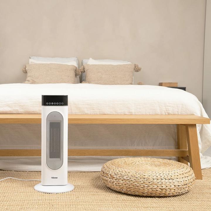 Actual product image Tristar KA-5098 Ceramic Fan Heater White, Black (2000 W)
