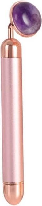 Produktbild Palsar 7 Jade Roller Massager Electric Pink Handle and Amethyst Jade)
