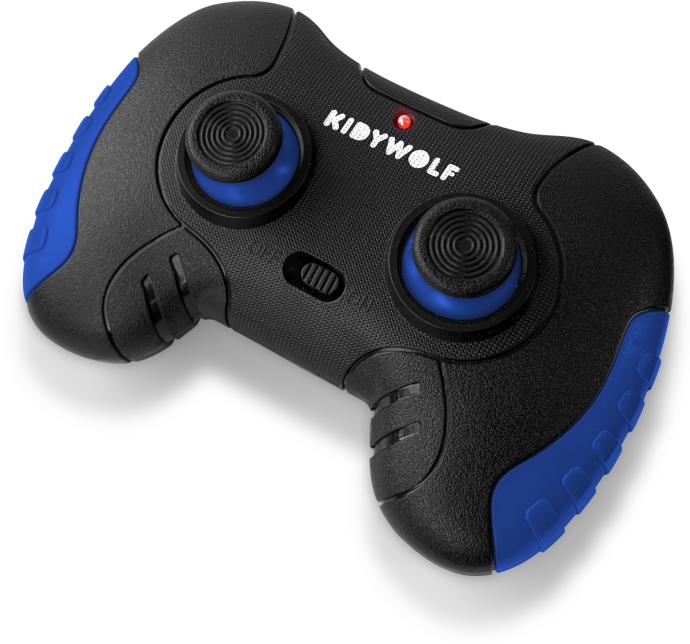 Productafbeelding Kidywolf Op afstand bestuurbare auto 1:12 blauw