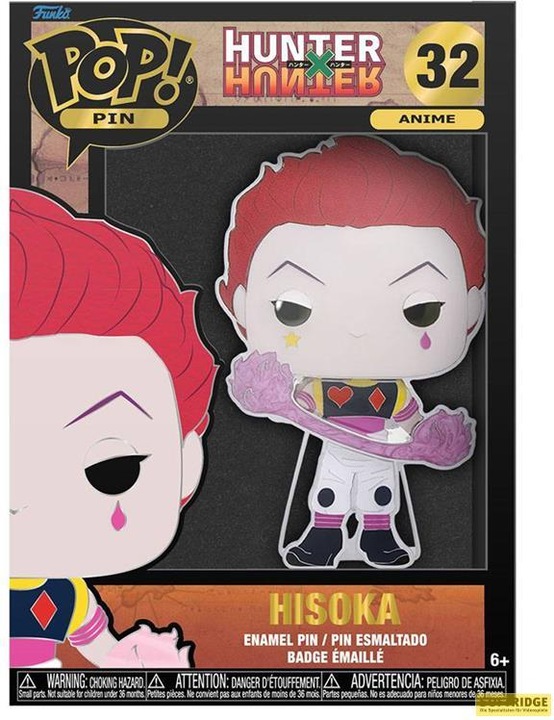 Image du produit Funko POP! Pin! Hunter x Hunter : Hisoka (32)