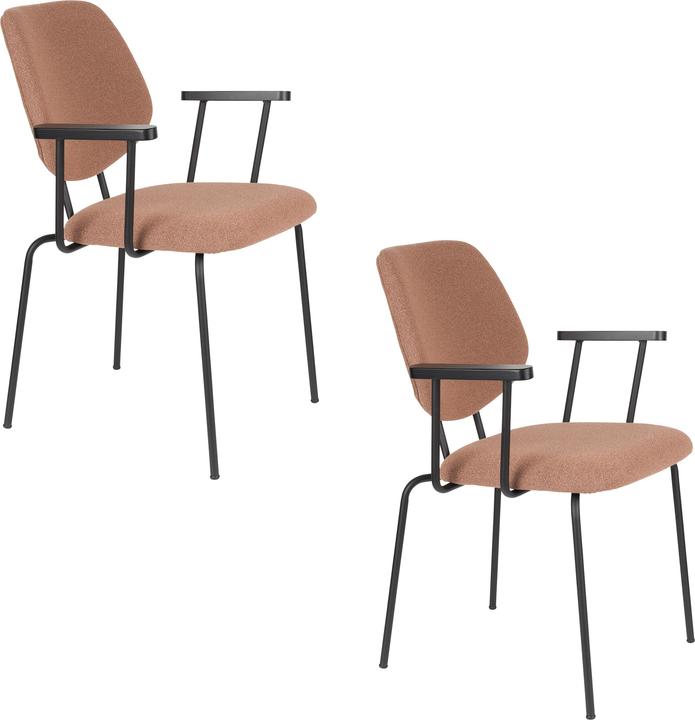 Actual product image White Label Living Zelo Armchair Pink