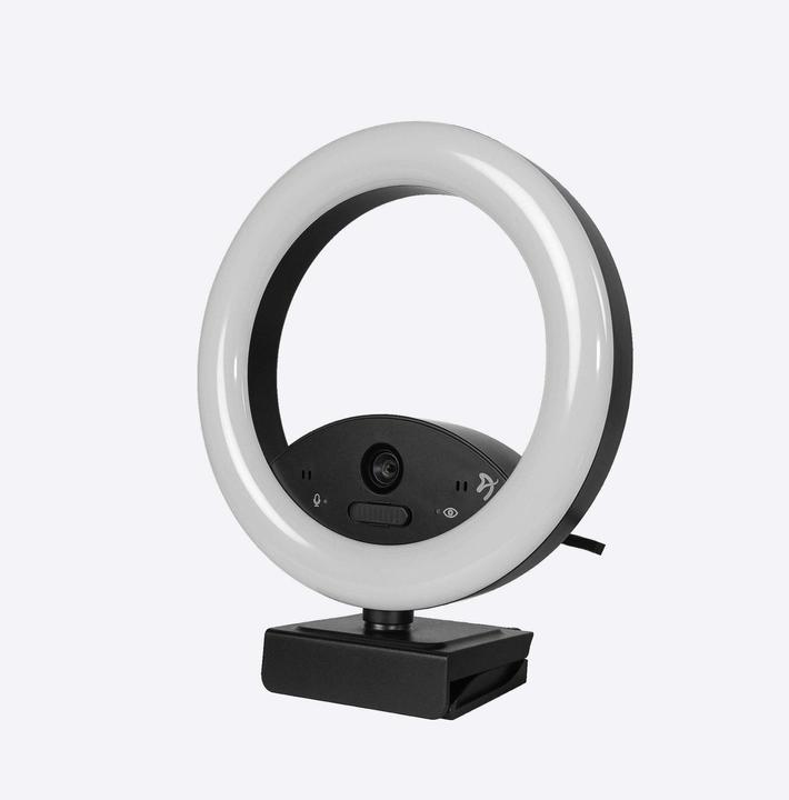 Produktbild Arozzi Webcam Occhio True Privacy 1080p Ringlicht (2.10 Mpx)