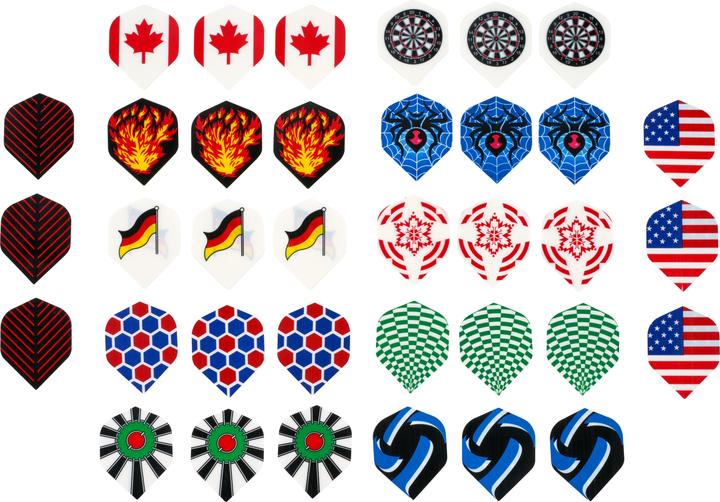 Kings Dart Flight Set 100 HD