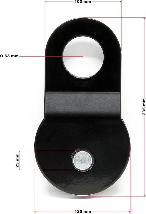Actual product image Wiltec Idler pulley