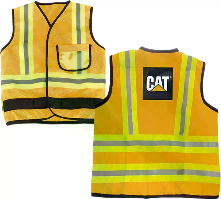 Actual product image Theo Klein CAT construction worker waistcoat with accessories