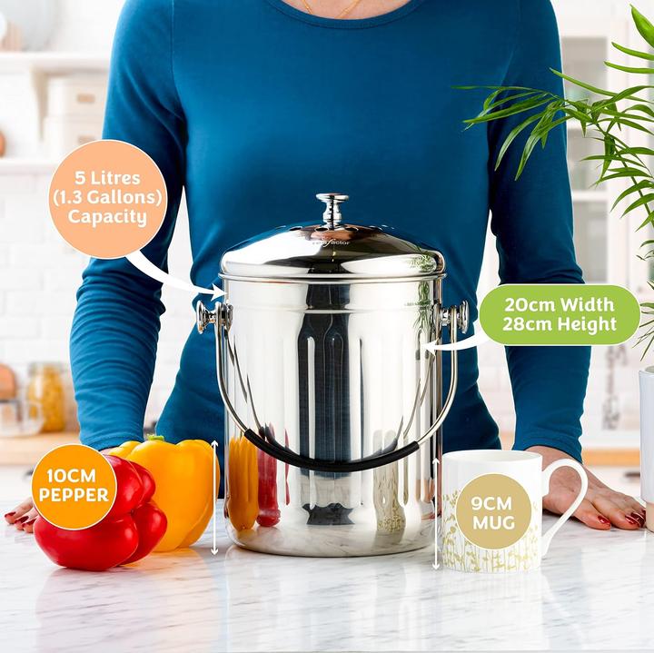 Produktbild Red factor Kompostbehälter für Küche (5 l)