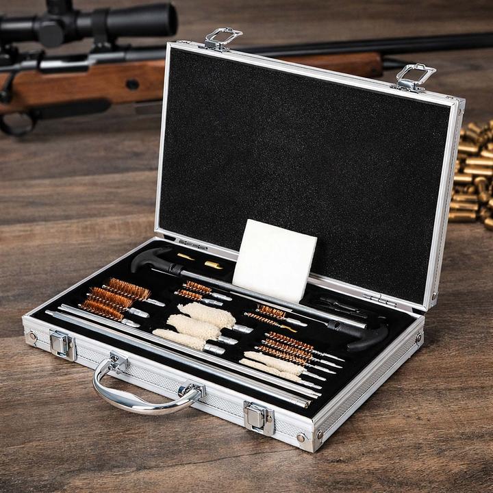 Immagine prodotto Wiltec Pulizia della pistola 100 pezzi cura della pistola pulizia della pistola fucile fucile pistola