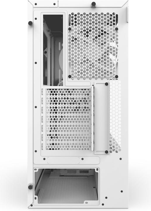 Image du produit NZXT H5 Flow ( 2024 ) (blanc, verre trempé) (mATX, ATX, Mini-ITX)