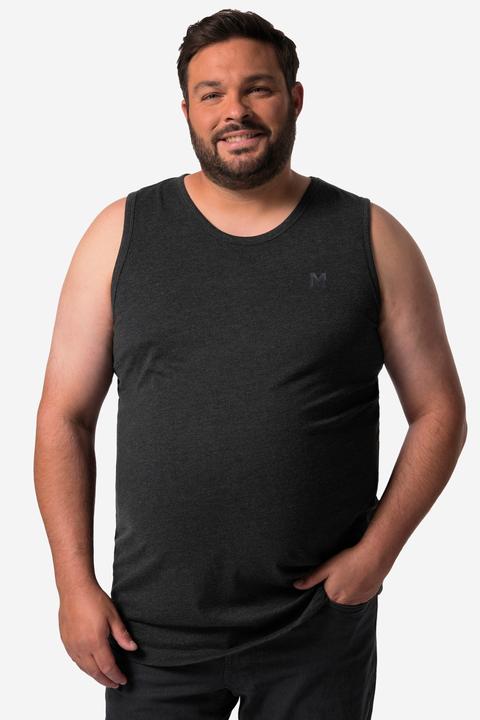 Immagine prodotto Men+ Canotte basic in confezione doppia con scollo rotondo, fino alla tg. 8XL (L)