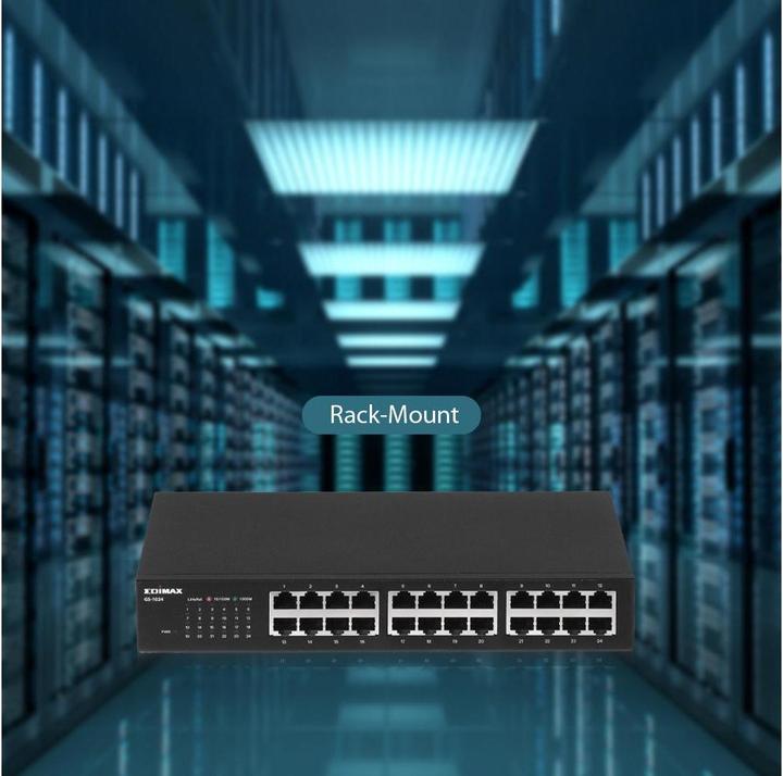 Image du produit edimax Commutateur 19" Gigabit 24 ports (24 ports)
