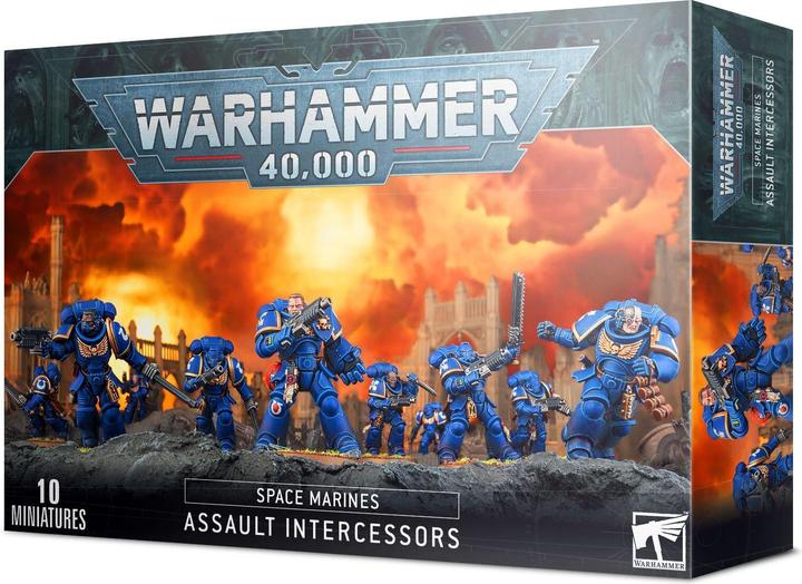 Games Workshop Space Marines - Intercesseurs d'attaque (Matières plastiques)