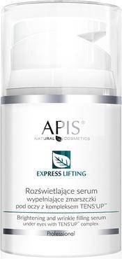 Immagine prodotto Apis Natural Cosmetics Apis Express Siero Illuminante Lifting Riempie le rughe sotto gli occhi con il Complesso Tens'Up (Siero per la cura degli occhi, 50 ml, Giorno)