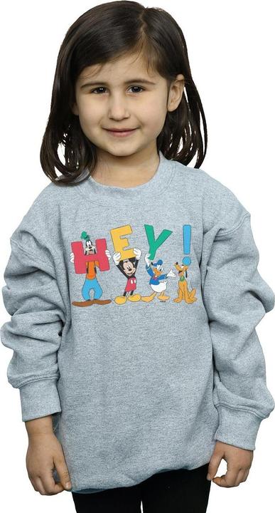 Produktbild Disney Mickey Mouse Friends Hey Sweatshirt Mädchen (128)