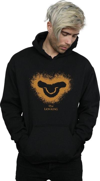 Actual product image Disney Mens The Lion King Movie Simba Baby Face Hoodie (S)