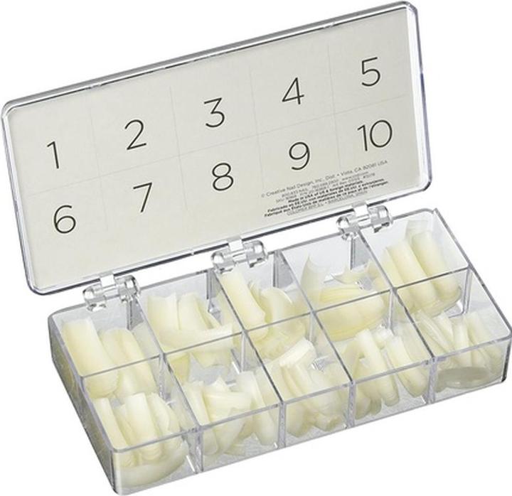 Produktbild CND Creative Nail Tips Velocity False Nails Natural - 360 Count (Natural)