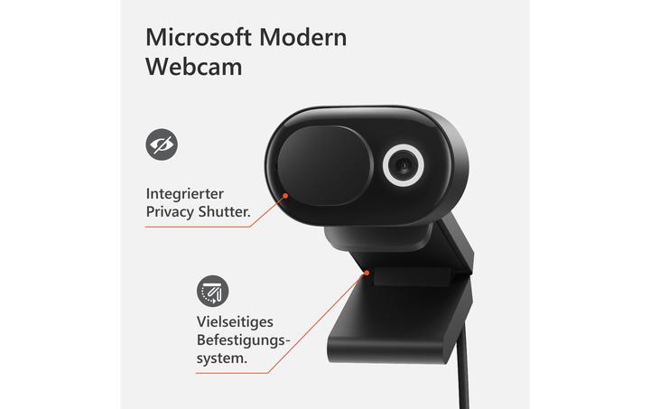 Produktbild Microsoft Modern Webcam (2 Mpx)