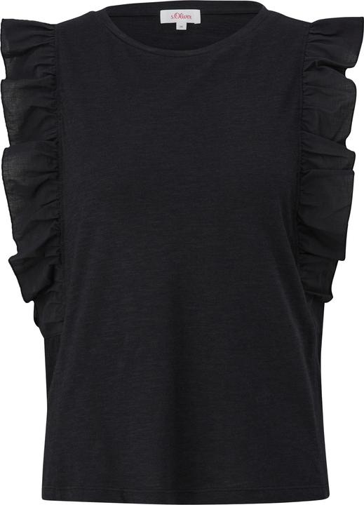 Produktbild s.Oliver T-Shirt Top mit Raffung (46)