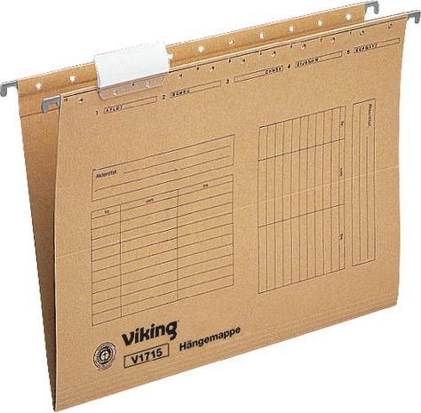 Produktbild Viking Hängemappen V1715 A4 Braun (A4, 25 x)