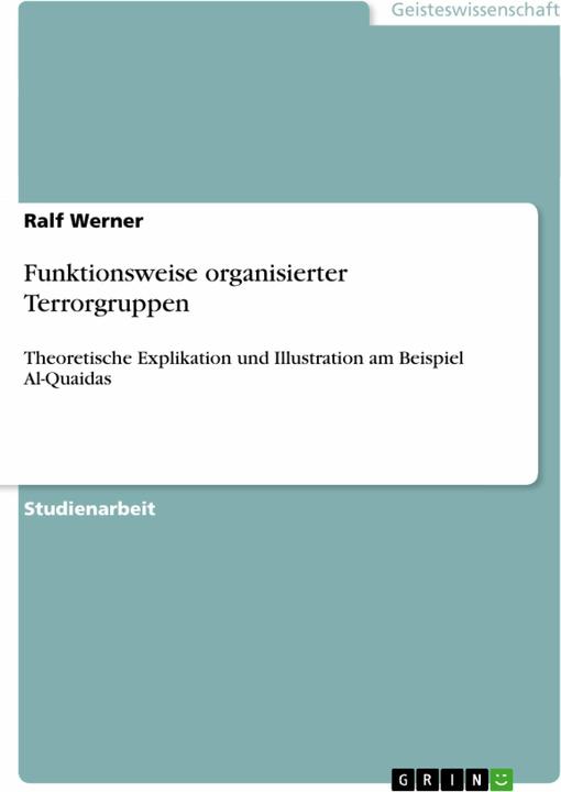 Produktbild Ralf Werner (Deutsch, Ralf Werner, 2008)