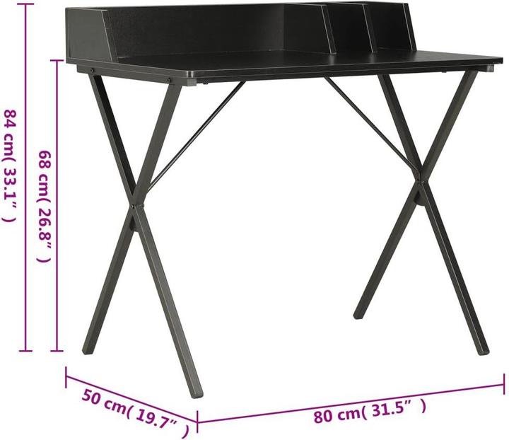 Image du produit vidaXL Computer Tisch (80 x 50 x 84 cm)