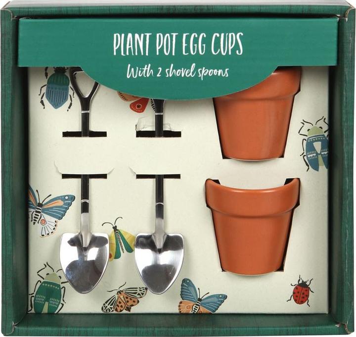 Produktbild Something Different Blumentopf Eierbecher Set (2 x)