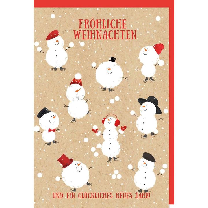 Actual product image Braun + Company Snowmen (1 pcs.)