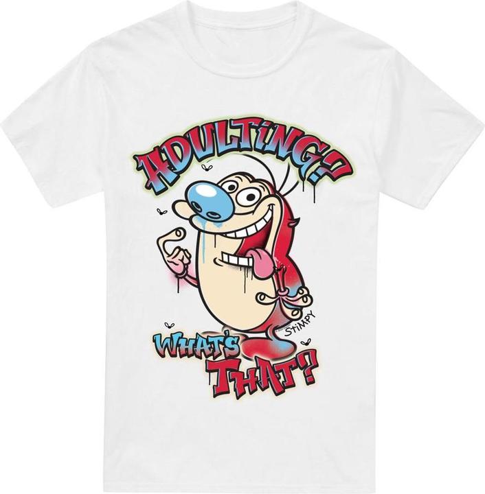 Produktbild Ren & Stimpy Adulting Whats That? TShirt (4XL)