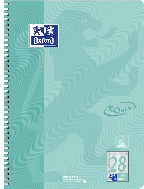 Produktbild Oxford Collegeblock (A4+, Kariert, Weicher Einband)