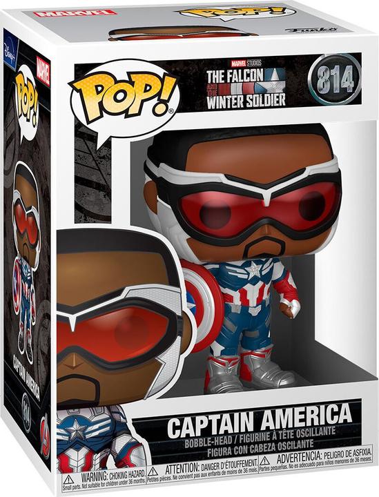 Image du produit Funko Pop! Falcon & Winter Soldier : Captain America (814)
