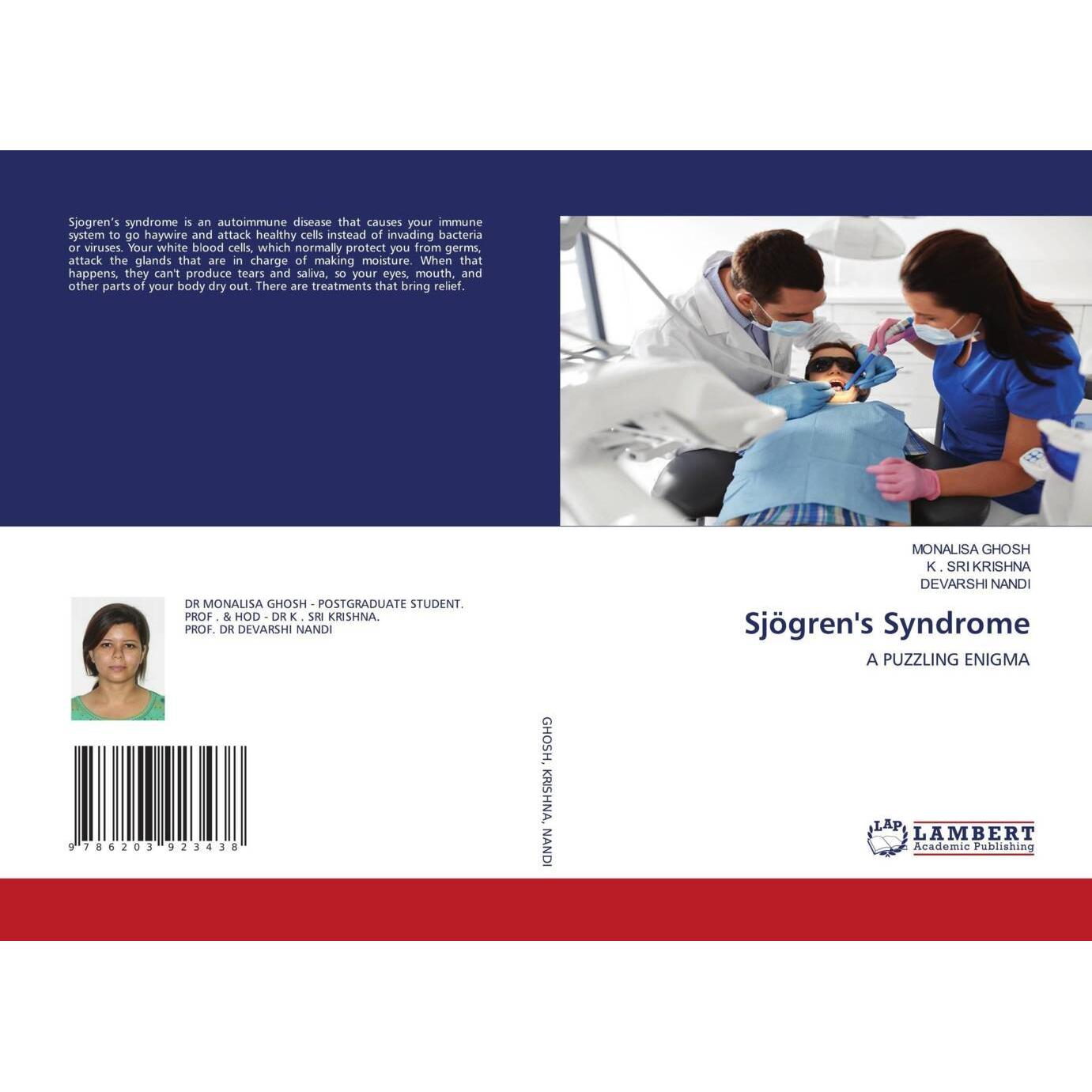 Sjögren's Syndrome, Fachbücher von MONALISA GHOSH, K . SRI KRISHNA, DEVARSHI NANDI