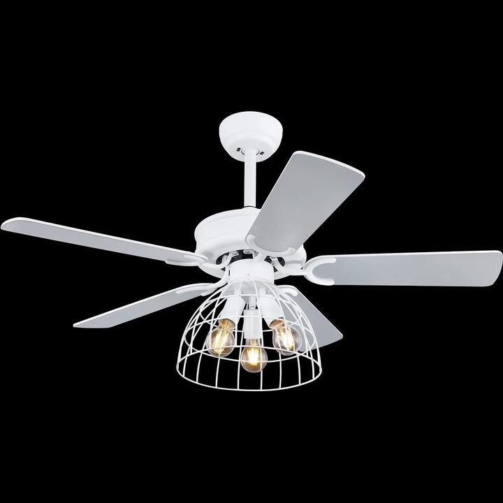 Produktbild Globo Deckenventilator weiss 3xE27 (51.85 dB)