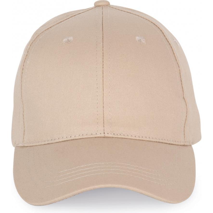K-up, Cap, Baseballkappe mit 6 Panels, Beige, (One Size)